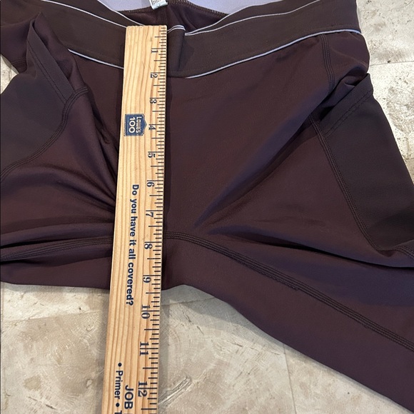 Free People Movement Barre Leggings Mesh Side Pockets Brown Women’s Size S - Picture 7 of 10